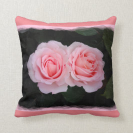 Cojín decorativo soñador de los rosas