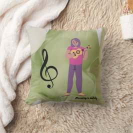 Cojín Decorativo Soñando en melodía