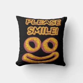 Cojín Decorativo "¡Sonríe, por favor!" Diseño Cuto. Comprar ahora