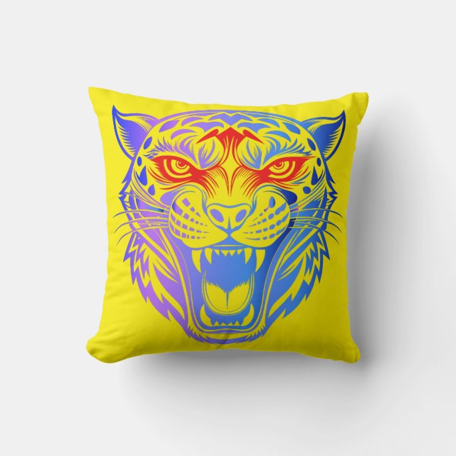 Cojín Decorativo Sonriente Kitty (Anverso)