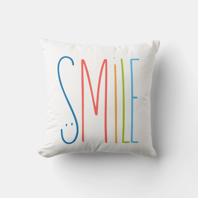 Cojín Decorativo sonrisa (Anverso)