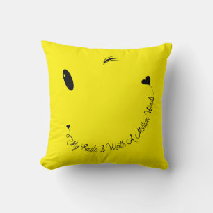 Cojín Decorativo Sonrisa de cara feliz