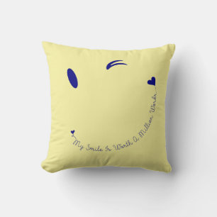 Cojín Decorativo Sonrisa de cara feliz