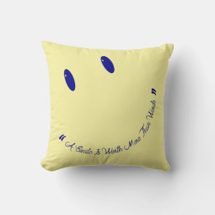 Cojín Decorativo Sonrisa de cara feliz