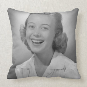 Cojín Decorativo Sonrisa de la mujer