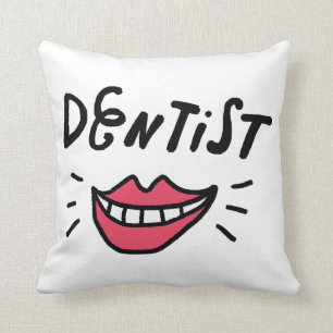 Cojín Decorativo Sonrisa del dentista