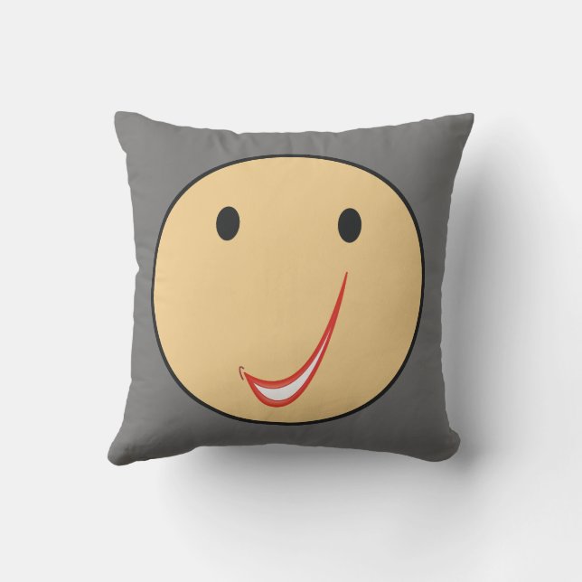 Cojín Decorativo Sonrisa fina C0. (Reverso)