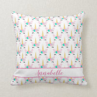 Sonrisa floral personalizada Unicorn