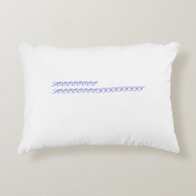 Cojín Decorativo Sooooooooooooooooft (Anverso)