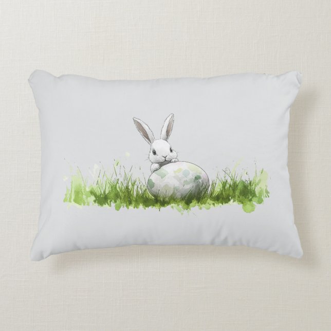 Cojín Decorativo Sorpresa de Pascua (Anverso)