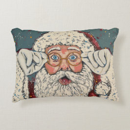 Cojín Decorativo Sorpresa de Santa Claus