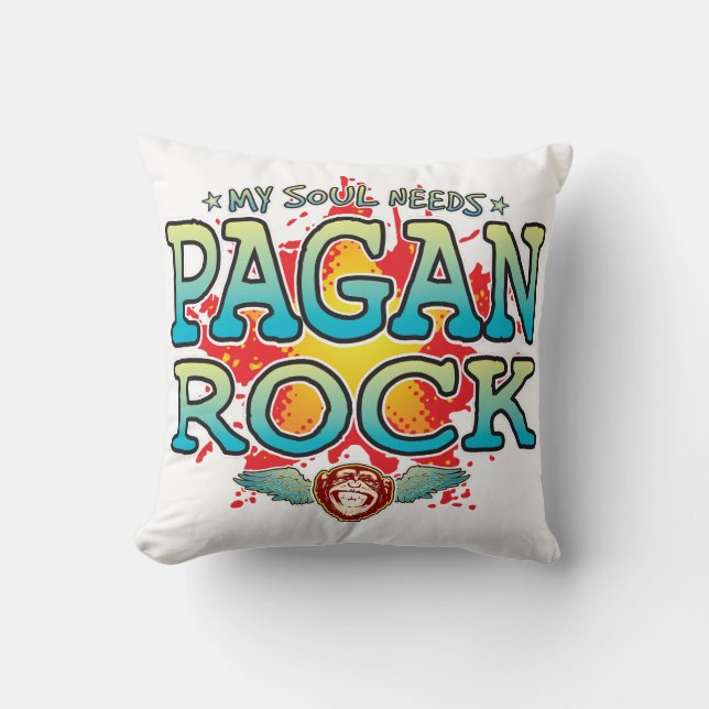 Cojín Decorativo Soul Cushion de Rock Pagan (Anverso)
