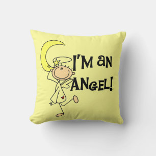 Cojín Decorativo Soy camisetas y regalos de ángel