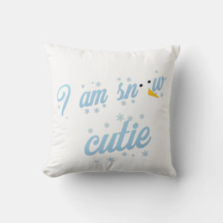 Cojín Decorativo Soy copito de nieve