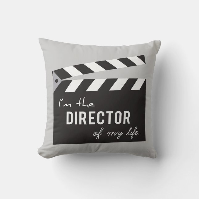 Cojín Decorativo Soy el Director de mi Vida Clapper (Anverso)