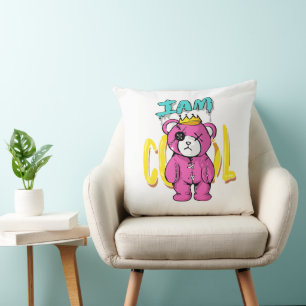 Cojín Decorativo Soy el oso de Guay - ¡Demasiado malo para manejar!