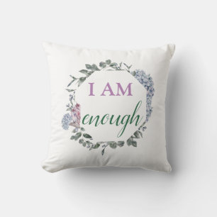 Cojín Decorativo Soy Lo Suficientemente Inspiradora Afirmación