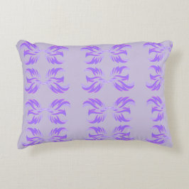 Cojín Decorativo Soy Pájaro Ascendente de Fuego Llama Violeta