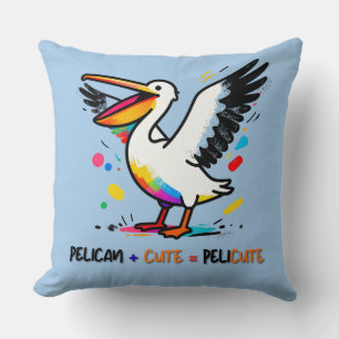 Cojín Decorativo Soy Pelicute – Camiseta de Pelícano Lindo