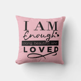 Cojín Decorativo Soy Querida Personalizado Reversible Pillow Con Co