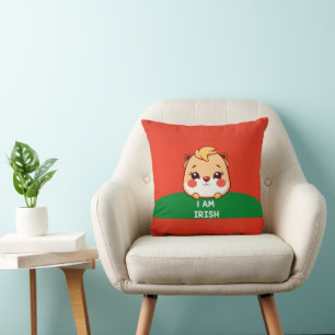 Cojín Decorativo Soy un animal irlandés lindo