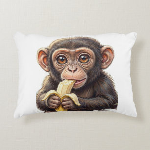 Cojín Decorativo ¡Soy un chimpancé travieso!