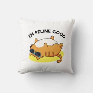 Cojín Decorativo Soy un gato felino y felino