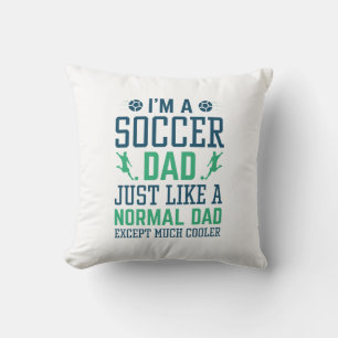 Cojín Decorativo Soy un papá de fútbol