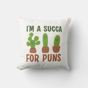 Cojín Decorativo Soy un Suca para Puns
