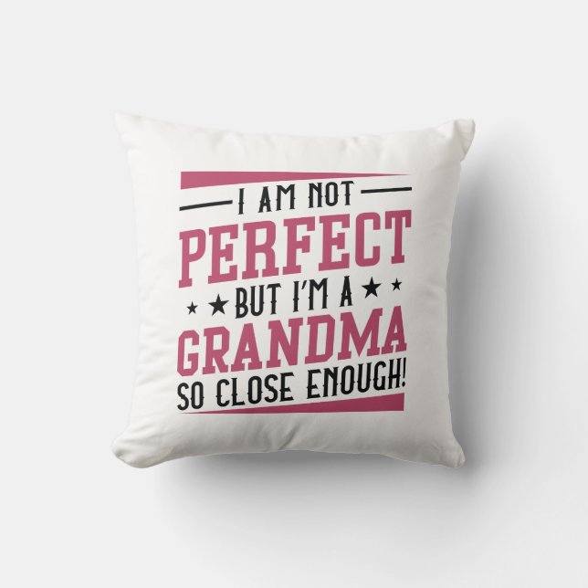 Cojín Decorativo Soy una abuela (Anverso)