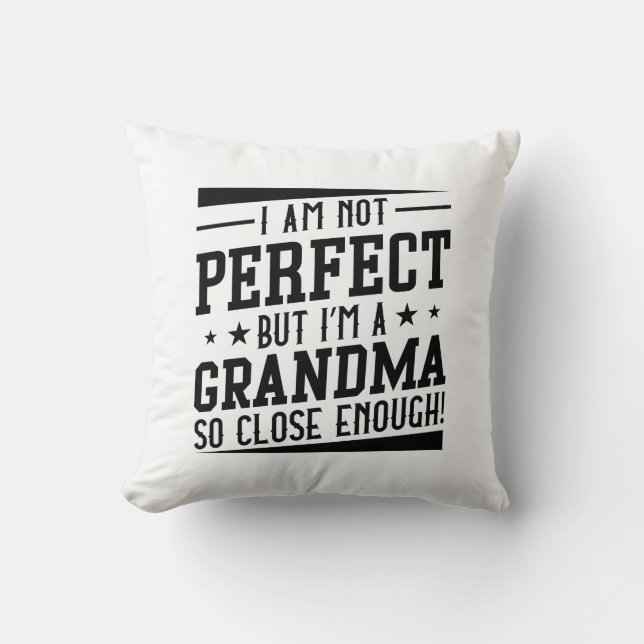 Cojín Decorativo Soy una abuela (Anverso)