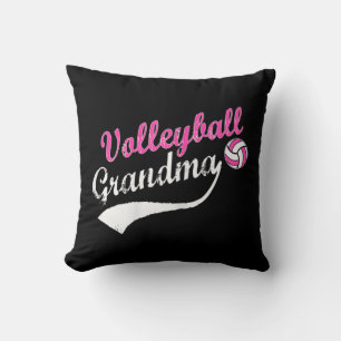 Cojín Decorativo Soy una abuela de voleibol