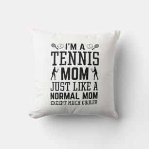 Cojín Decorativo Soy una madre de tenis