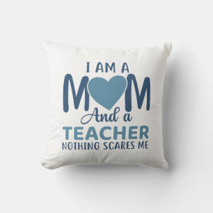 Cojín Decorativo Soy una mamá y una maestra