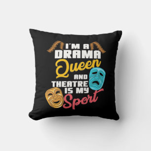 Cojín Decorativo Soy Una Reina Del Drama