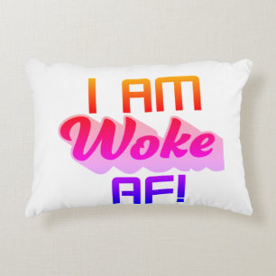 Cojín Decorativo ¡Soy Woke AF!