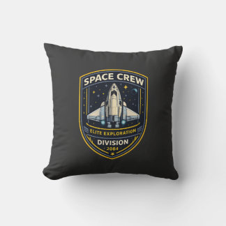 Cojín Decorativo Space Crew Exploration Division Throw Pillow