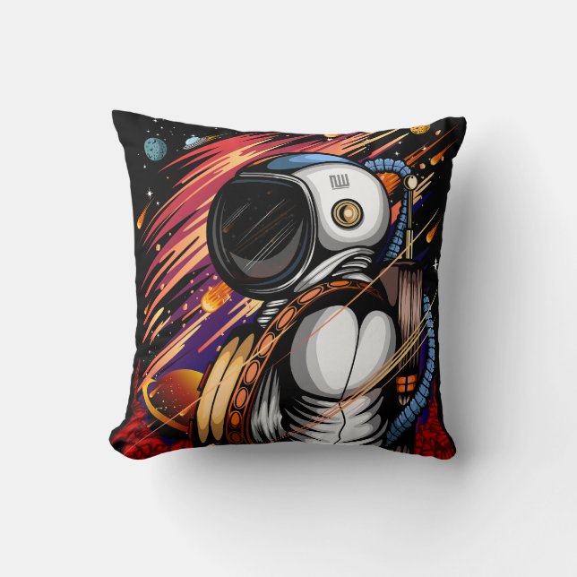 Cojín Decorativo Spaceman (Anverso)