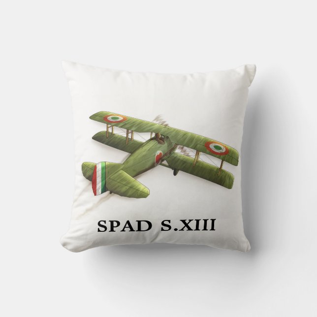 COJÍN DECORATIVO SPAD S.XIII (Anverso)