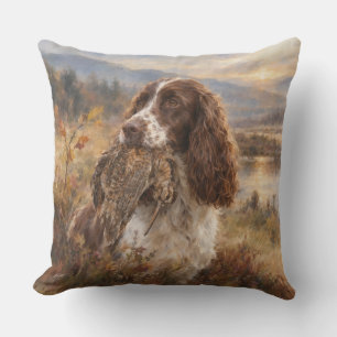 Cojín Decorativo Spaniel de Springer Inglés