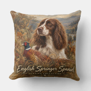 Cojín Decorativo Spaniel de Springer Inglés