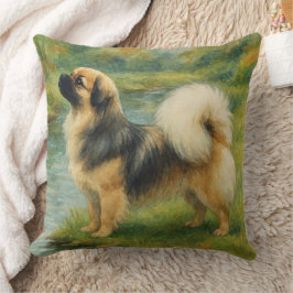 Cojín Decorativo Spaniel Tibetano