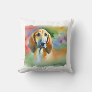 Cojín Decorativo Spanish Hound 060924AREF143 - Watercolor