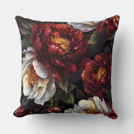 Cojín Decorativo Sparkling Peony Noel Botanical