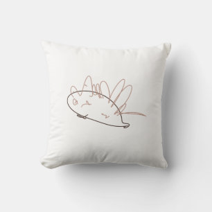 Cojín Decorativo Sparky el erizo despeinado - Dibujo infantil hecho