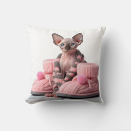Cojín Decorativo sphinx kitten with socks