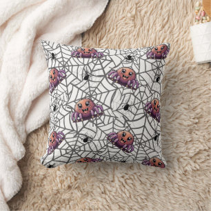 Cojín Decorativo Spider Purple Print