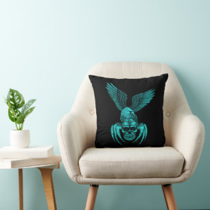 Cojín Decorativo Spiderskull con águila