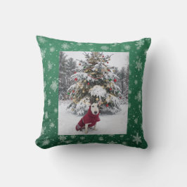 Cojín Decorativo Spike "Deja que nieve"