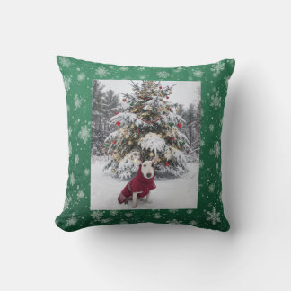 Cojín Decorativo Spike "Deja que nieve"